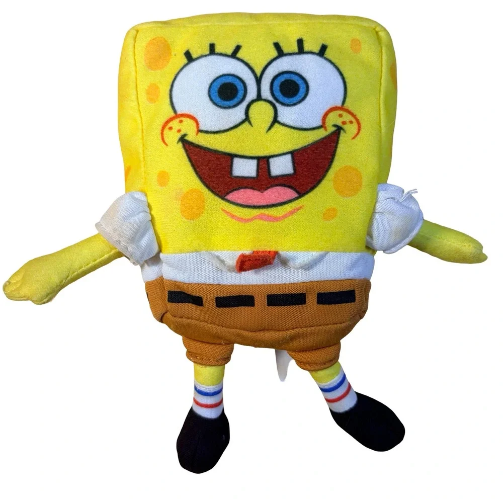 VTG 2001 Mattel SpongeBob Patrick Gary Plush Set Nickelodeon Rare Y2K Beanbag